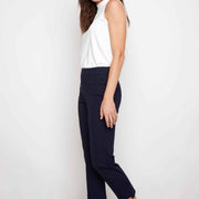 Pantalon étroit marine par Up!