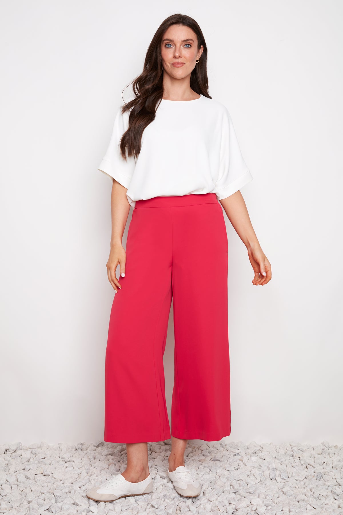 Pantalon soie végétalienne dahlia par I Up!