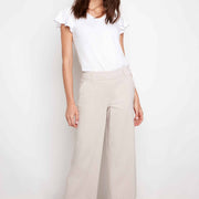 Pantalon jambe large linen par Up!