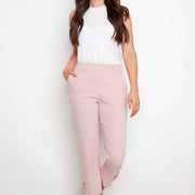 Pantalon fines rayures Rose par Up!