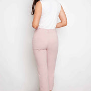 Pantalon fines rayures Rose par Up!