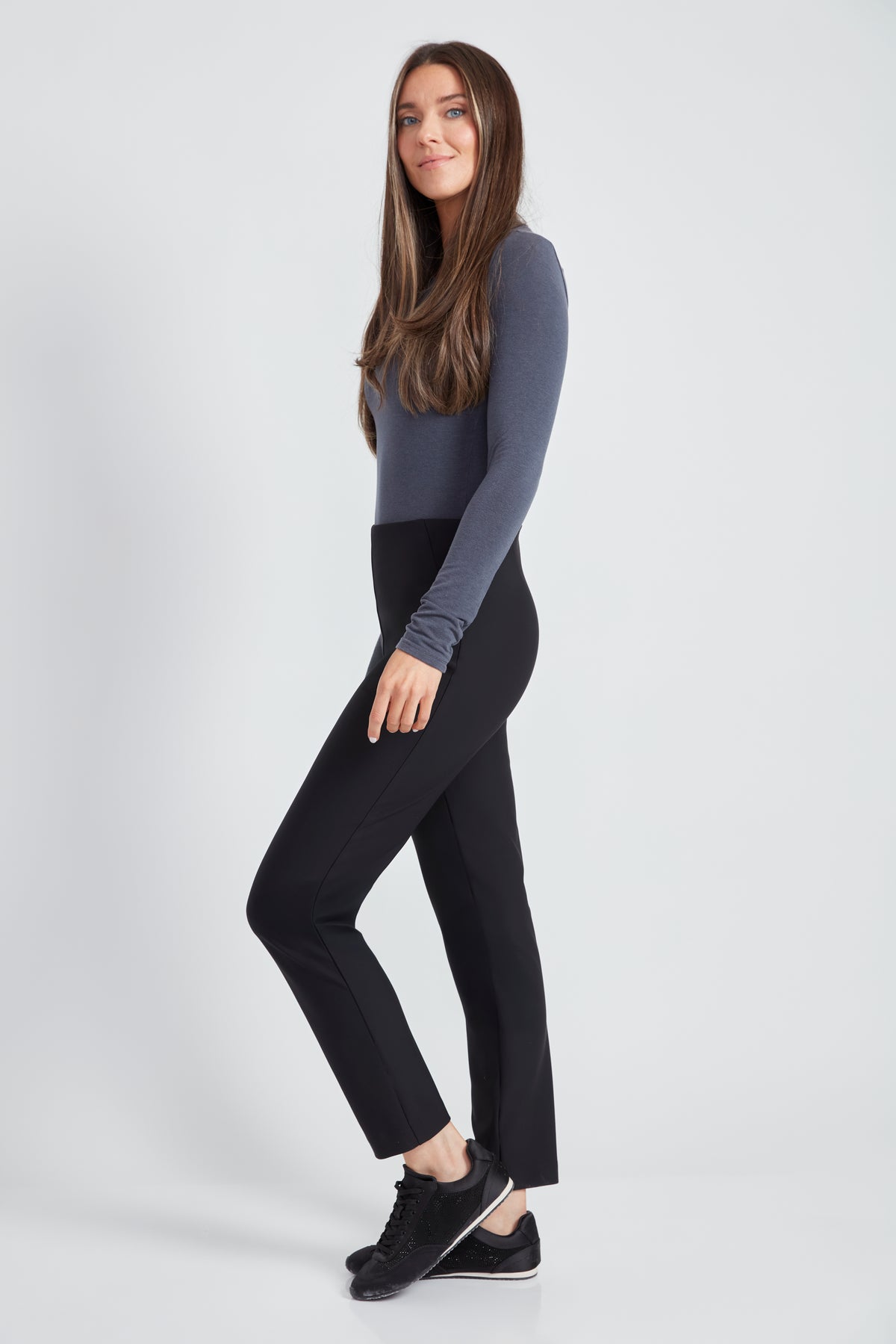 Pantalon étroit noir par Up!
