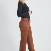 Pantalon Jambe droite Tabac par Up!