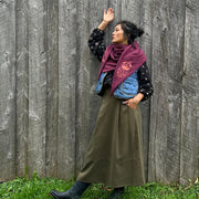 Foulard Ikebana figuier de Kazak