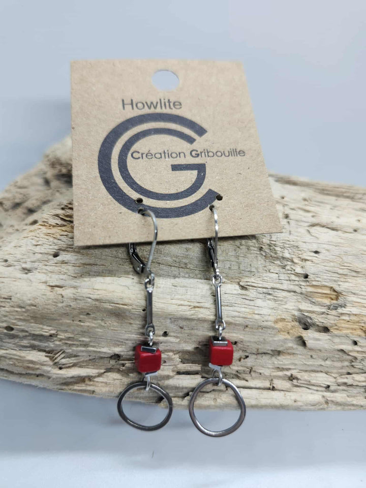 Boucles d'oreilles #802 de Gribouille