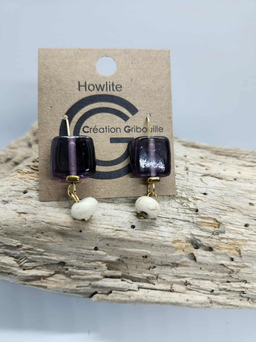 Boucles d'oreilles #805 de Gribouille
