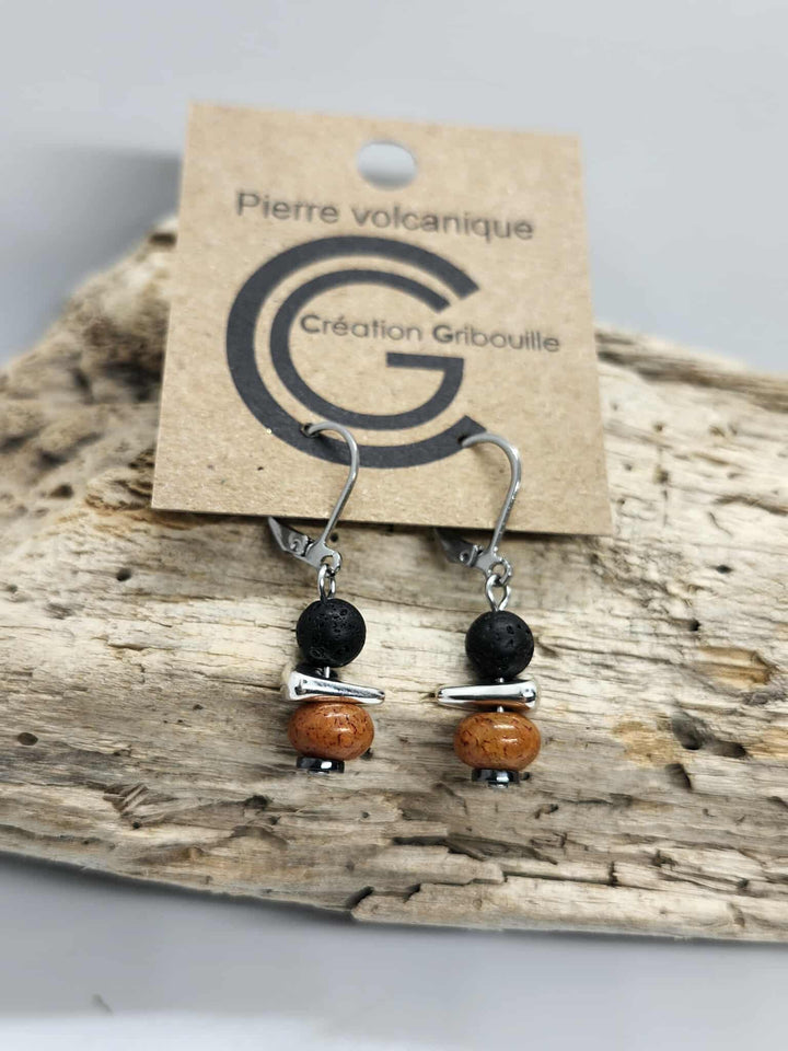 Boucles d'oreilles #809 de Gribouille