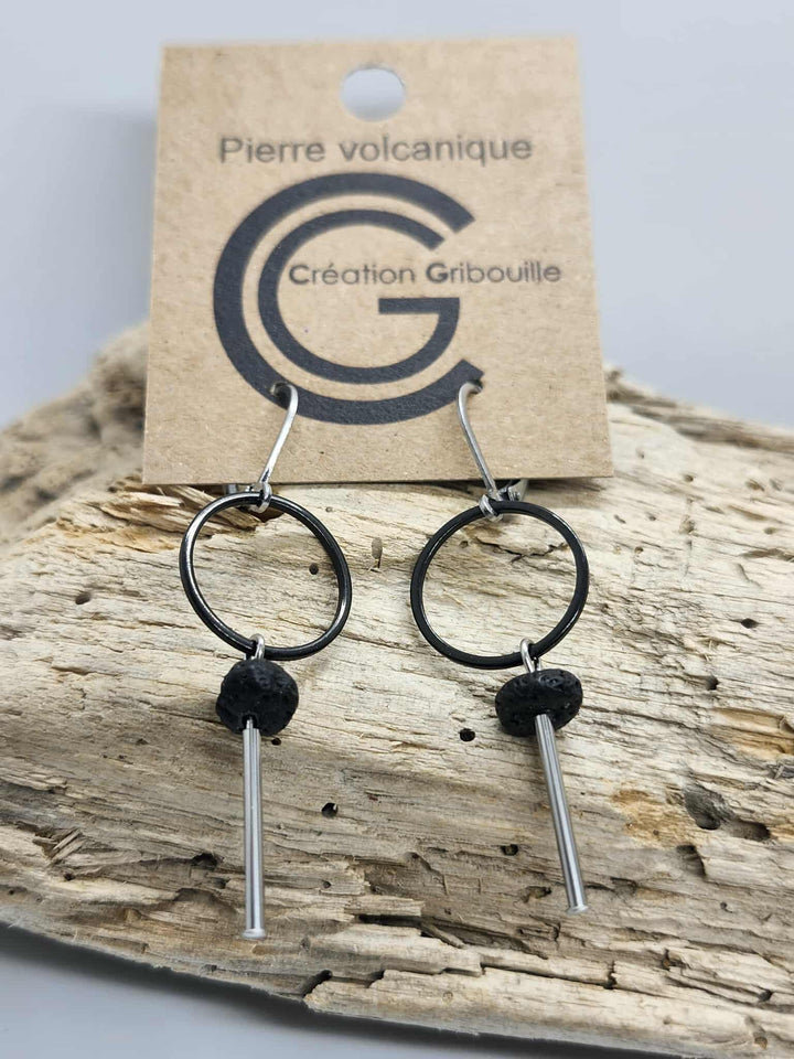 Boucles d'oreilles #823 de Gribouille