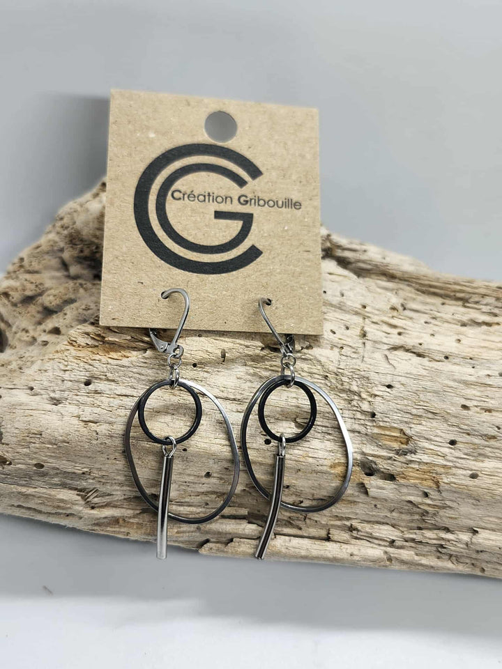 Boucles d'oreilles #825 de Gribouille