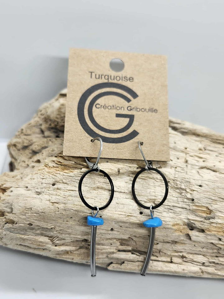 Boucles d'oreilles #829 de Gribouille