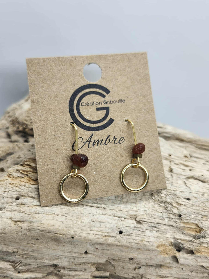Boucles d'oreilles #832 de Gribouille