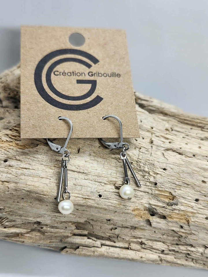 Boucles d'oreilles #833 de Gribouille