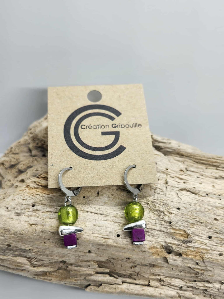 Boucles d'oreilles #835 de Gribouille