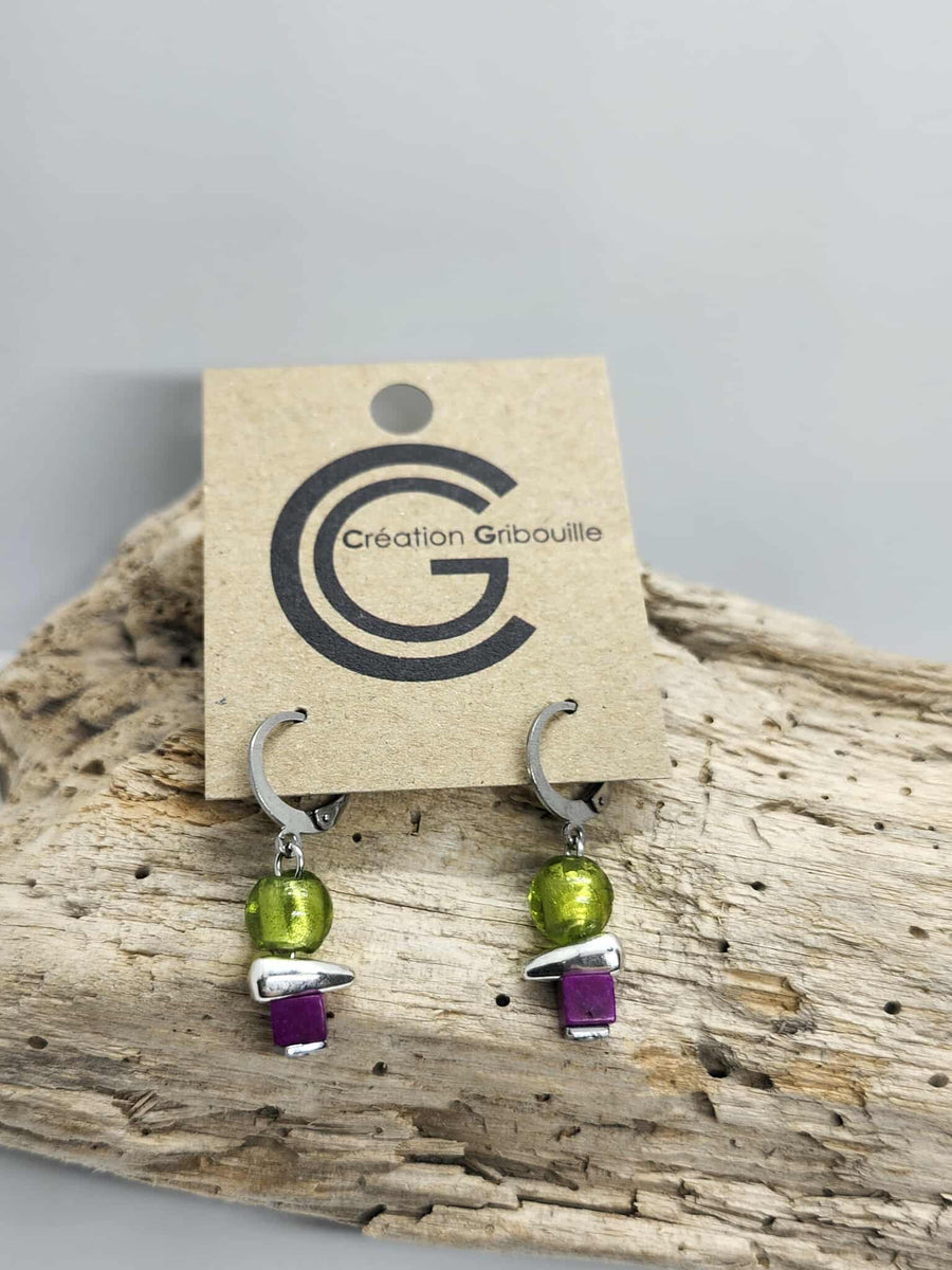 Boucles d'oreilles #835 de Gribouille