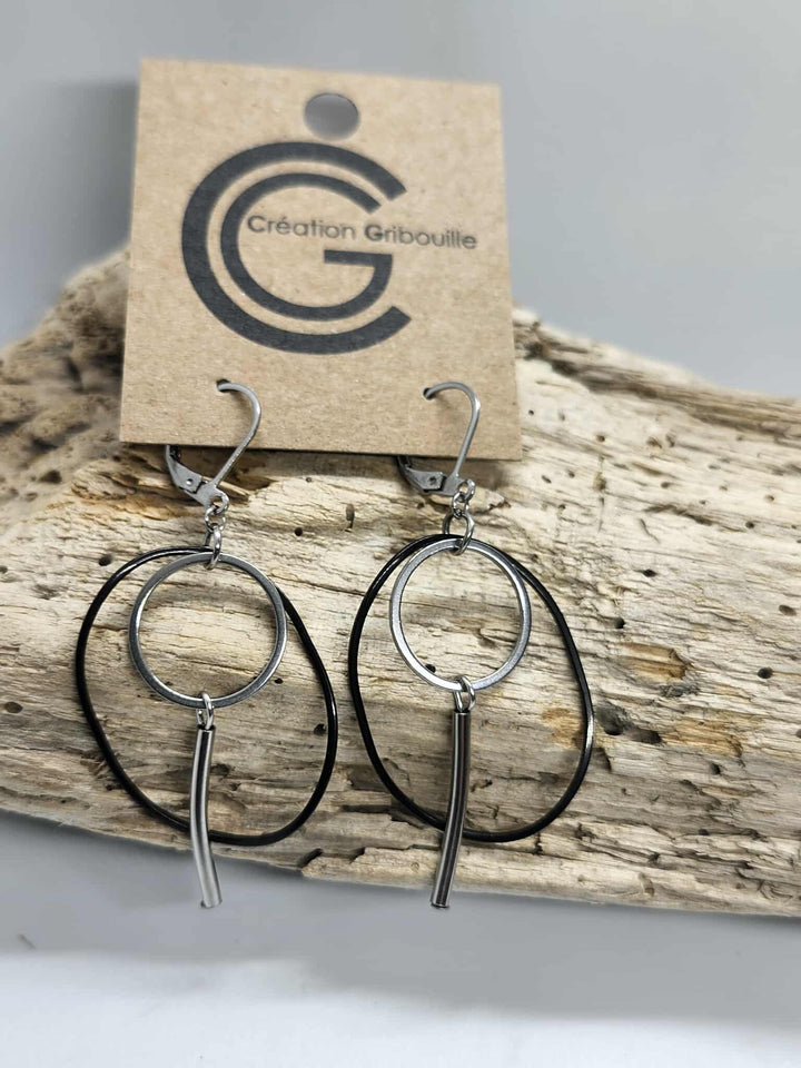 Boucles d'oreilles #836 de Gribouille