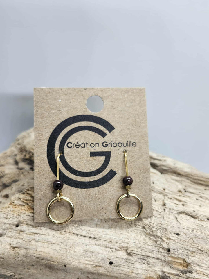 Boucles d'oreilles #837 de Gribouille
