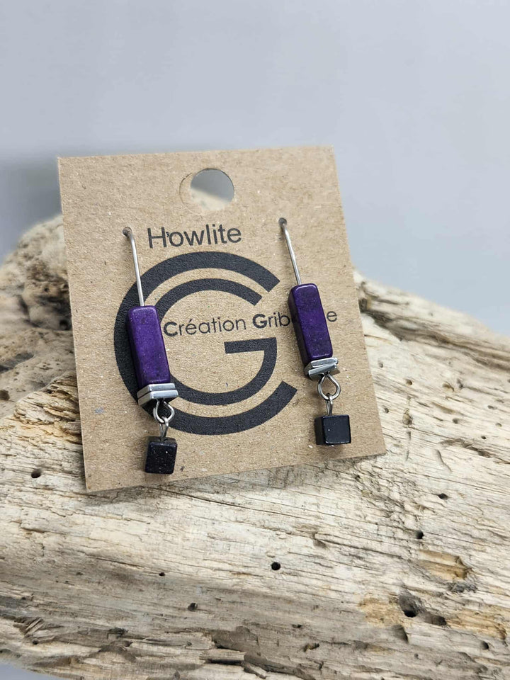 Boucles d'oreilles #842 de Gribouille