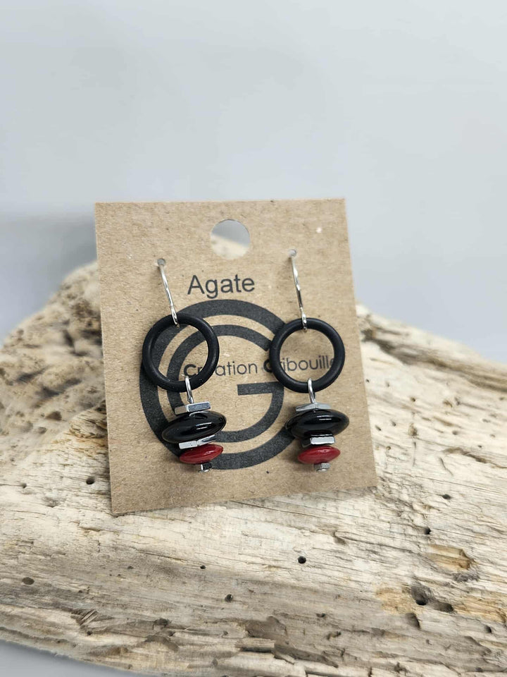 Boucles d'oreilles #844 de Gribouille