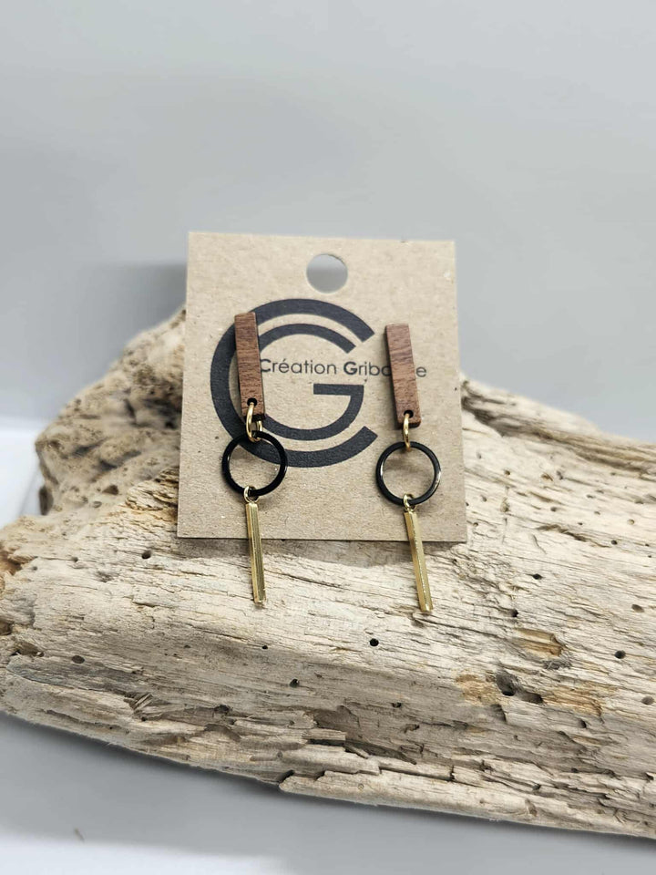 Boucles d'oreilles #846 de Gribouille