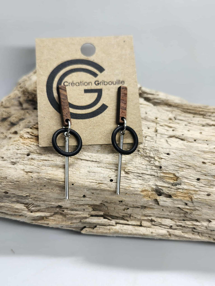 Boucles d'oreilles #848 de Gribouille