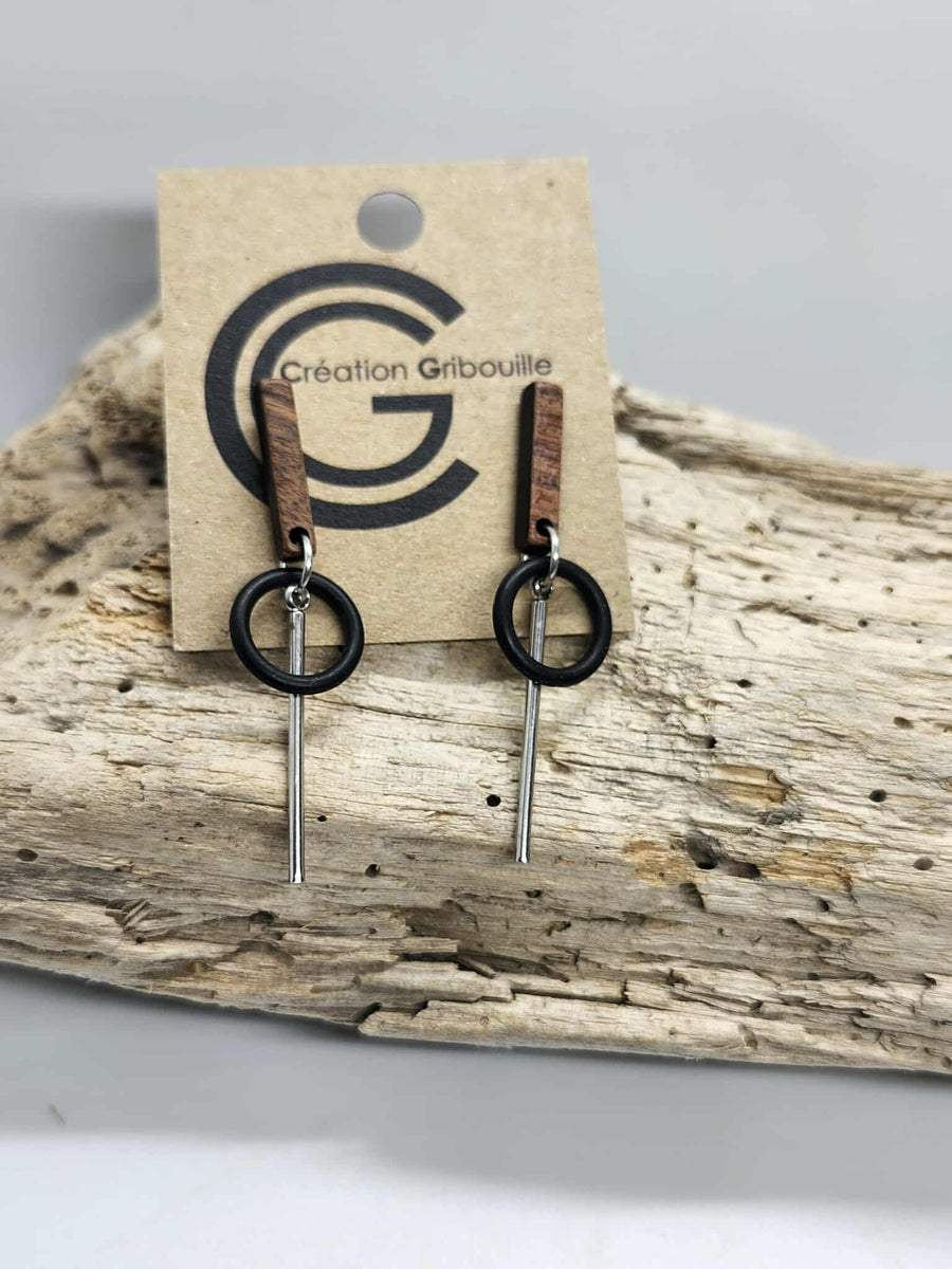 Boucles d'oreilles #848 de Gribouille