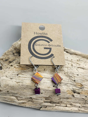 Boucles d'oreilles #855 de Gribouille