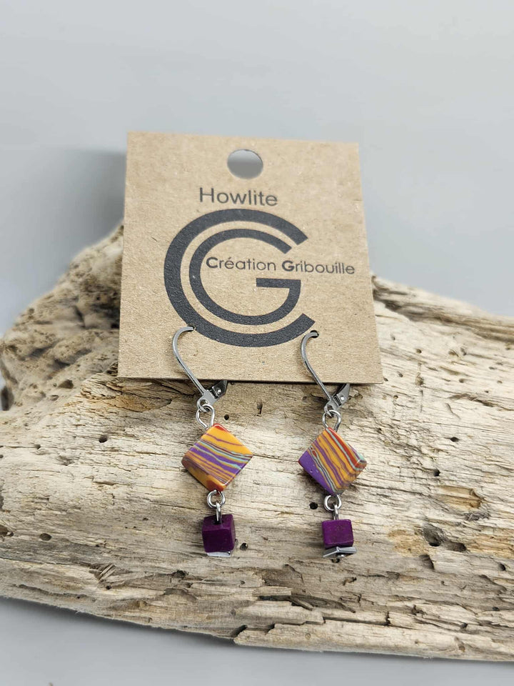 Boucles d'oreilles #855 de Gribouille