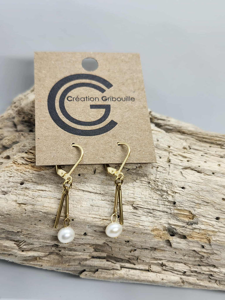 Boucles d'oreilles #856 de Gribouille