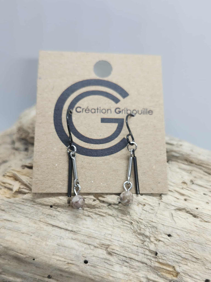 Boucles d'oreilles #857 de Gribouille