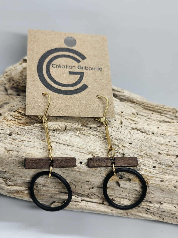 Boucles d'oreilles #858 de Gribouille