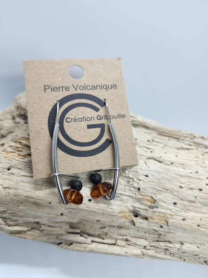 Boucles d'oreilles #860 de Gribouille