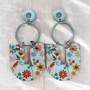 Boucles d'oreilles bohème fleurs d'été  MF-874 de Bijoux M Fantaisie