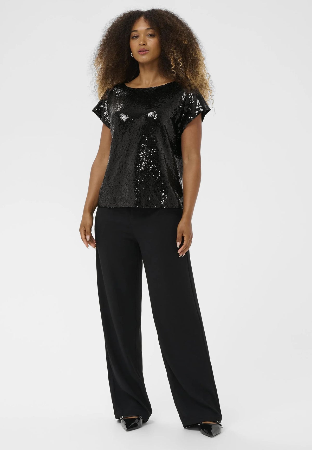 Blouse Glimme sequin de Cream