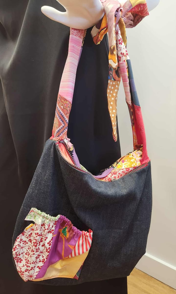 Sac denim et recyq coton par Myco Anna