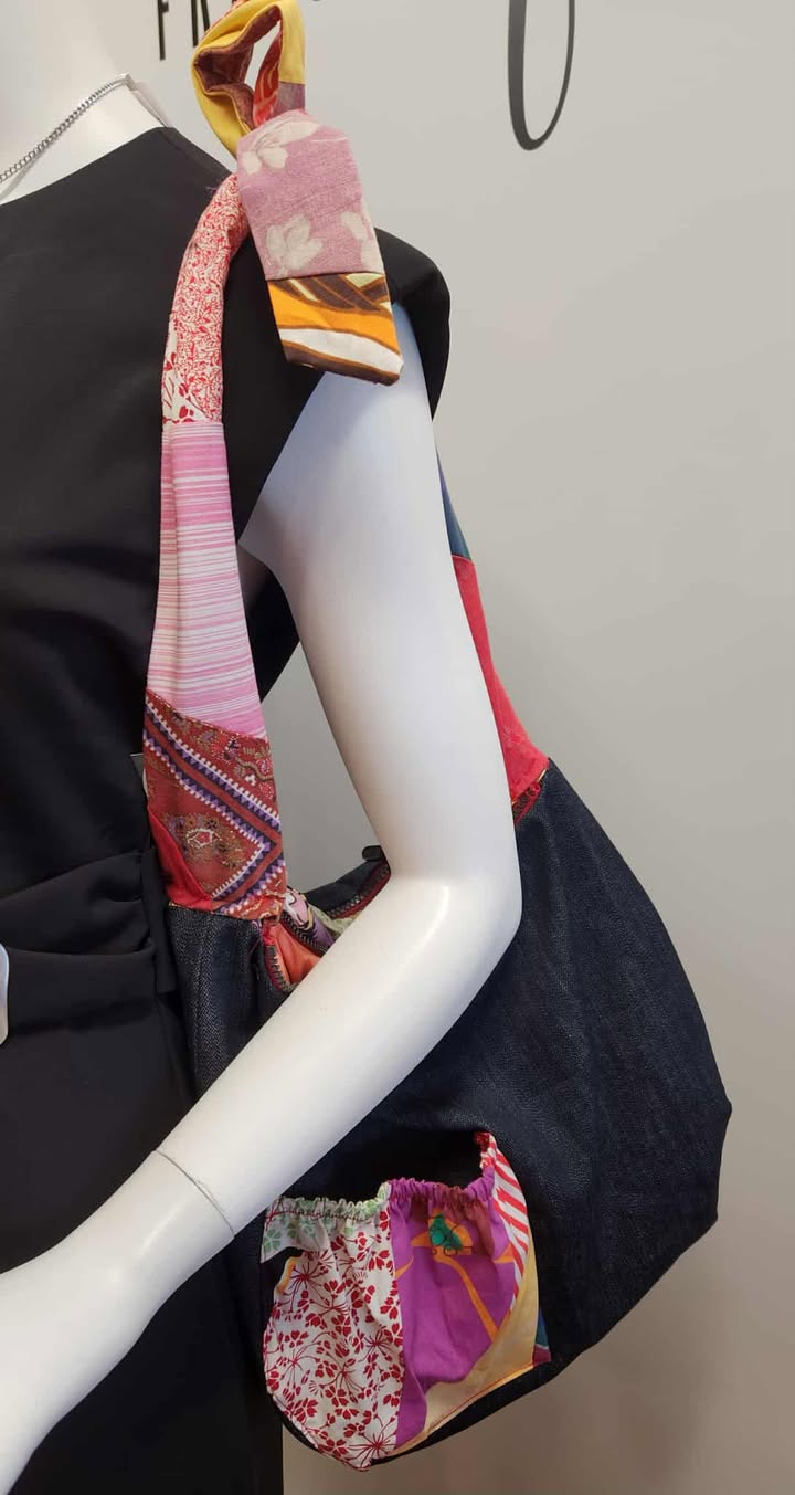 Sac denim et recyq coton par Myco Anna