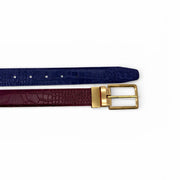 Ceinture Amanda croco Zinfandel de Eco7