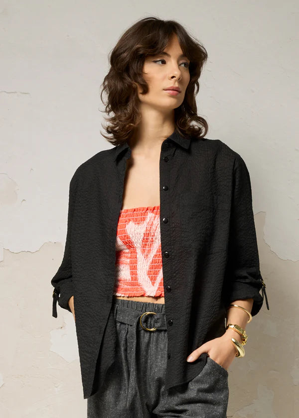 Chemise Ania noir de Cokluch