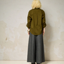 Chemise Ania olive de Cokluch