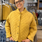 Veste Artémisia rayures taupes de Kazak