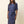 Robe Aziza marine de Cokluch