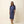 Robe Aziza marine de Cokluch