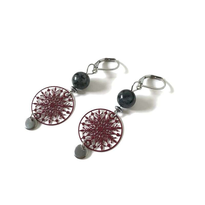 Boucles d'oreilles Bauline par Alix et Coco