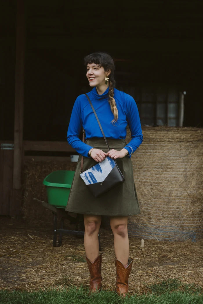 Sac Woodstock blue brush de Kazak