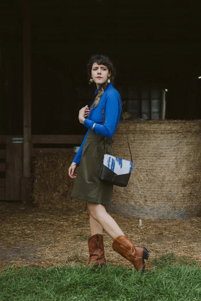Sac Woodstock blue brush de Kazak