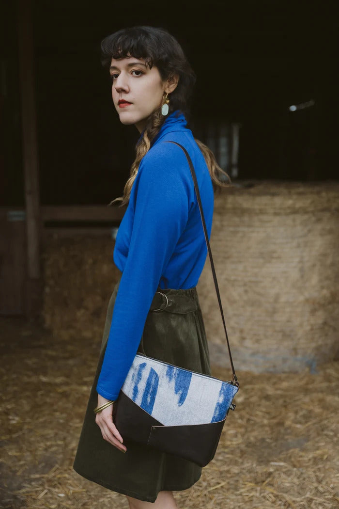 Sac Woodstock blue brush de Kazak