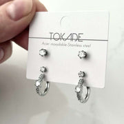 Trio de Boucles d'oreilles Betty de Tokade