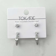 Trio de Boucles d'oreilles Betty de Tokade