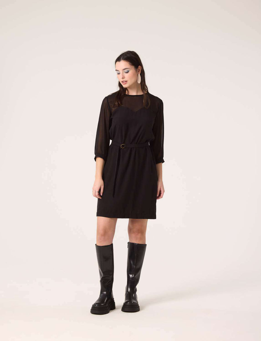 Robe Blur noir de Cokluch