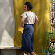 Pantalon Begonia  indigo de Kazak