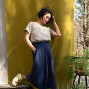 Pantalon Begonia  indigo de Kazak